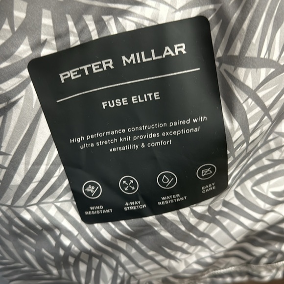 🆕 NWT Peter Millar LARGE windbreaker Vest - Picture 5 of 9